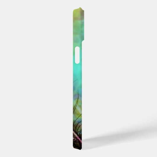 Pastel Peacock Feathers Case-Mate iPhone Case (Achterkant / Rechts)