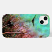 Pastel Peacock Feathers Case-Mate iPhone Case (Achterkant (horizontaal))