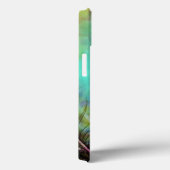 Pastel Peacock Feathers Case-Mate iPhone Case (Achterkant / Rechts)