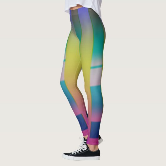 Pastel Peacock Leggings (Links)