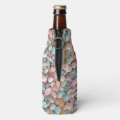 Pastel Pebbles Fles Cooler (Fles Achterkant)