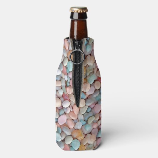Pastel Pebbles Fles Cooler (Fles Achterkant)