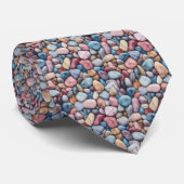 Pastel Pebbles Stropdas (Opgerold)