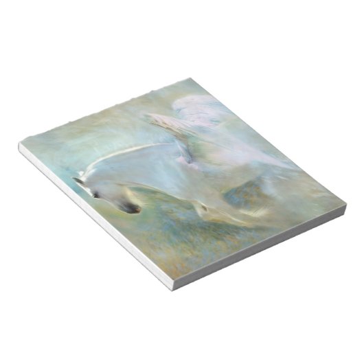 Pastel Pegasus Notitieblok (Schuin)