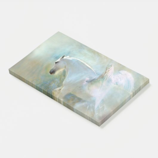 Pastel Pegasus Post-it® Notes (Schuin)