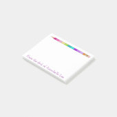 Pastel Pencil Twee Post-it® Notes (Schuin)