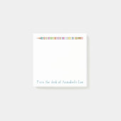 Pastel Pencil Vier Post-it® Notes (Voorkant)