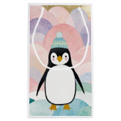 Pastel Penguin Peak Klein Cadeauzakje (Achterkant)