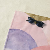 Pastel Penguin Peak Strandlaken (In situ)