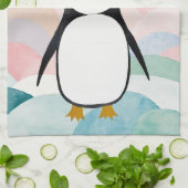 Pastel Penguin Peak Theedoek (Gevouwen)