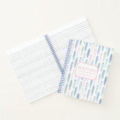 Pastel Pennen  Notitieboek (Binnen)