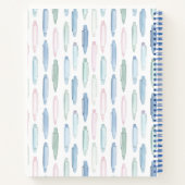 Pastel Pennen  Notitieboek (Achterkant)
