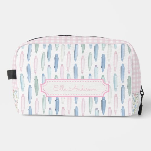 Pastel Pennen | Potloodetui Toilettasje (Voorkant)