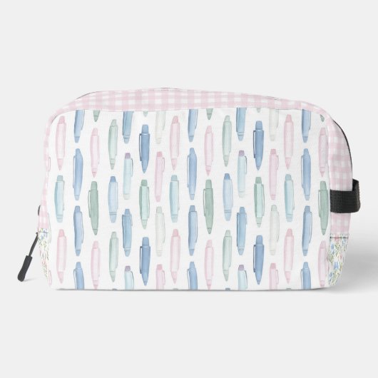 Pastel Pens | Pencil Pouch Toilettasje (Achterkant)