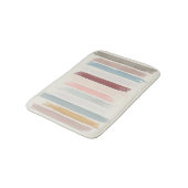 Pastel penseelstreken badmat (Gekanteld)