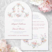 Pastel Peonies Lijst Katholieke bruiloft