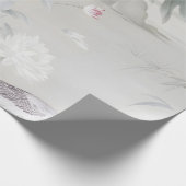 Pastel Peony Chinoiserie Cadeaupapier (Hoek)