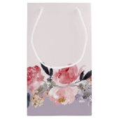 Pastel Peony Klein Cadeauzakje (Achterkant)