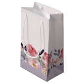 Pastel Peony Klein Cadeauzakje (Voorkant Gekanteld)