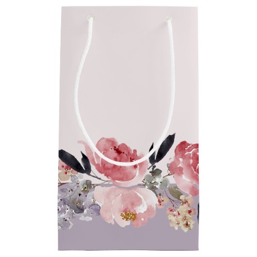 Pastel Peony Klein Cadeauzakje (Voorkant)
