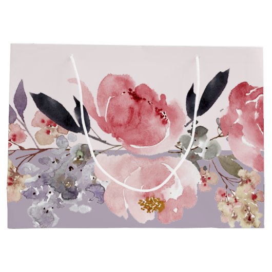 Pastel Peony Large Cadeautasje (Achterkant)