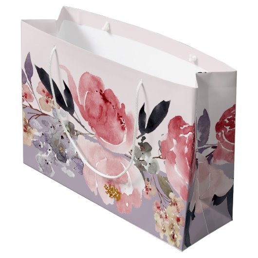 Pastel Peony Large Cadeautasje (Achterkant Gekanteld)