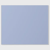 Pastel Periwinkle Blue Cadeaupapier (Vlak)