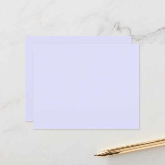 Pastel Periwinkle Paars (Voorkant / Achterkant in situ)