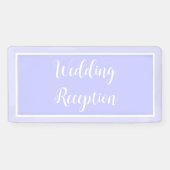 Pastel Periwinkle Paars Spandoek (Horizontaal)