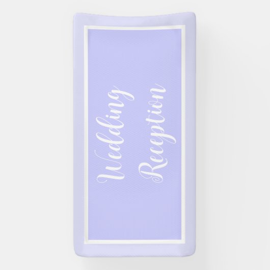 Pastel Periwinkle Paars Spandoek (Verticaal)