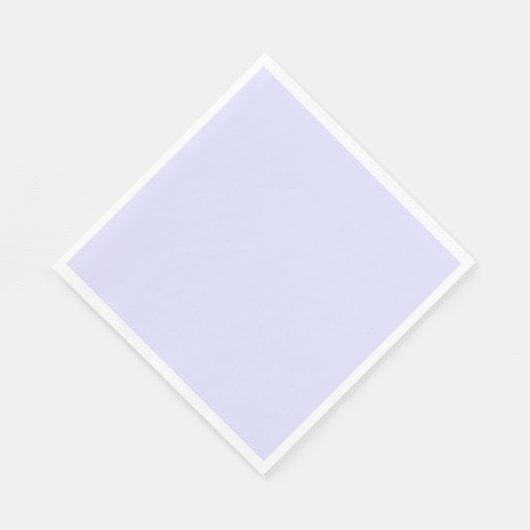 Pastel Periwinkle Paarse papieren servetten (Hoek)