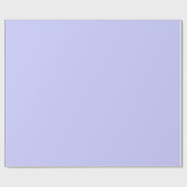 Pastel Periwinkle Solid Color | Klassiek |Elegant Cadeaupapier (Vlak)