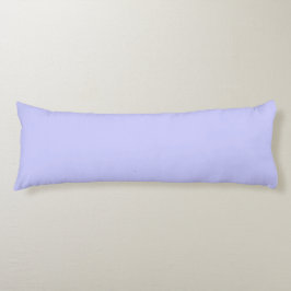 Pastel Periwinkle Solid Color | Klassiek | Elegant Lichaamskussen