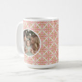 Pastel Personalized Photo Mug With Message Koffiemok (Voorkant links)