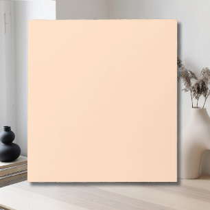 Pastel Perzik Effen Kleur   Klassiek   Elegant Notitieblok