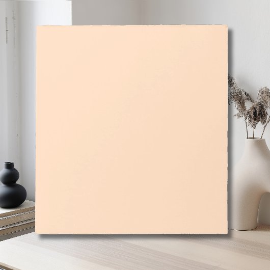 Pastel Perzik Effen Kleur | Klassiek | Elegant Notitieblok