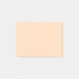 Pastel Perzik Effen Kleur | Klassiek | Elegant Post-it® Notes
