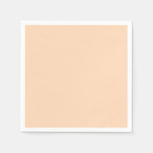 Pastel Perzik Effen Kleur Klassiek Elegant Servet