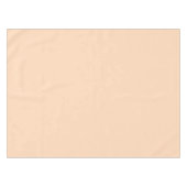 Pastel Perzik Effen Kleur | Klassiek Elegant Tafelkleed (Voorkant (Horizontaal))