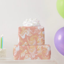 Pastel Perzik Roze Zachte Blend Abstract Patroon