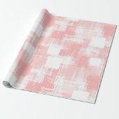 Pastel Perzik Roze Zachte Blend Abstract Patroon Cadeaupapier (Uitgerold)