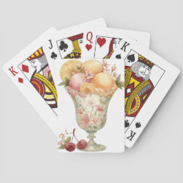 PASTEL PERZIK & ROZE ZOMER IJS POKERKAARTEN
