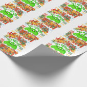 Pastel Petals and the Prickly Beast Cadeaupapier (Hoek)