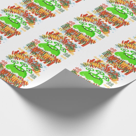 Pastel Petals and the Prickly Beast Cadeaupapier (Hoek)