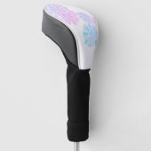 Pastel Petals Flower Pattern Golf Head Cove Golfheadcover (Schuin)