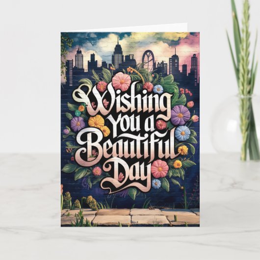 Pastel Petals Kaart (Voorkant)