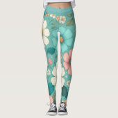 Pastel Petals Leggings (Voorkant)