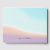 Pastel Photo Life Celebration Gastenboek (Achterkant)