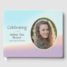 Pastel Photo Life Celebration Gastenboek