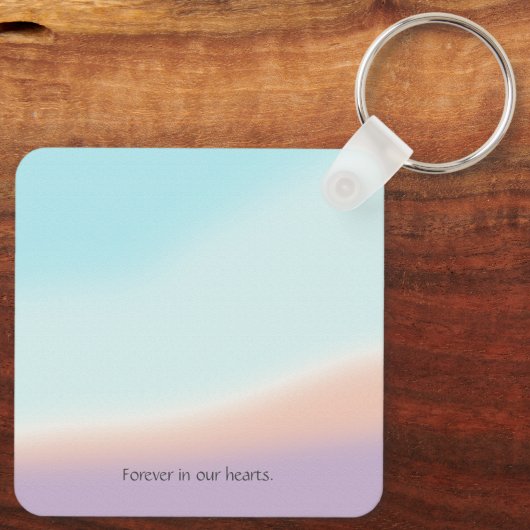 Pastel Photo Life Celebration Sleutelhanger (Achterkant)